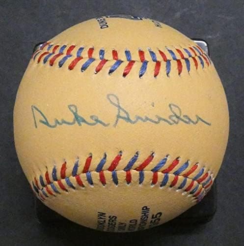 Duke Snider Hof potpisao je Brooklyn Dodgers bejzbol - Autografirani bejzbol