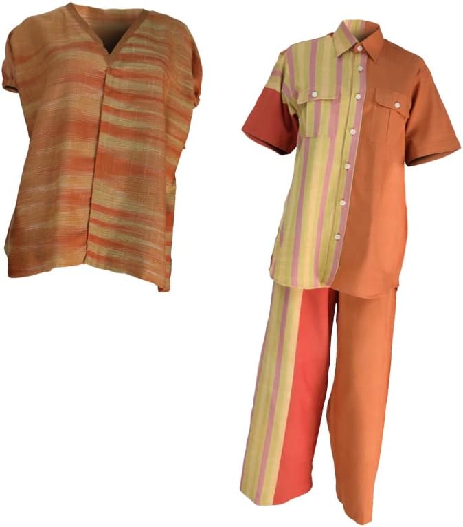 tajlandska tkanina od odjeće za muškarce i žene napravljena od batik tkanine CL022 Kvaliteta modela s Tajlanda