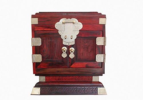 Wodeshijie crveni kofer/klasični zanatski ormar/kutija za odlaganje/kutije za nakit