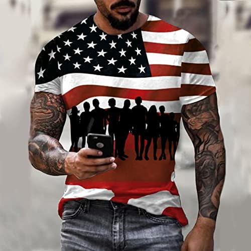 XXBR Vojničke majice s dugim rukavima za muške, jesen 3d digitalna tiskana majica retro vatrenih mišića Vježba atletika atletika poslovanje
