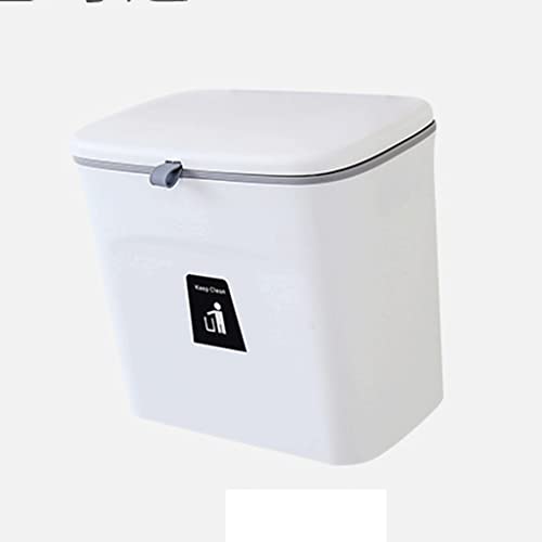 ; Zidna kanta za smeće s poklopcem kanta za smeće vrata kuhinjskog ormarića viseća kanta za smeće