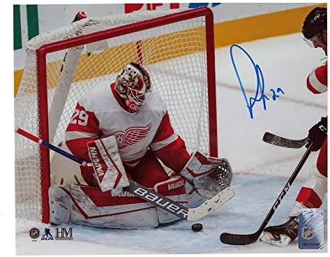 Thomas Greiss Detroit Red Wings 8 x 10 Fotografija - 70021 - Autografirane NHL fotografije