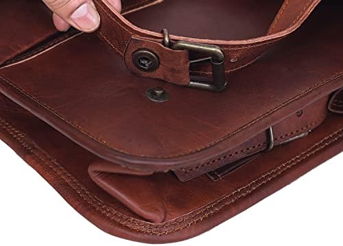 HandMadecraft koža unisex prave kožne glasničke vrećice za torbu za prijenosne računale
