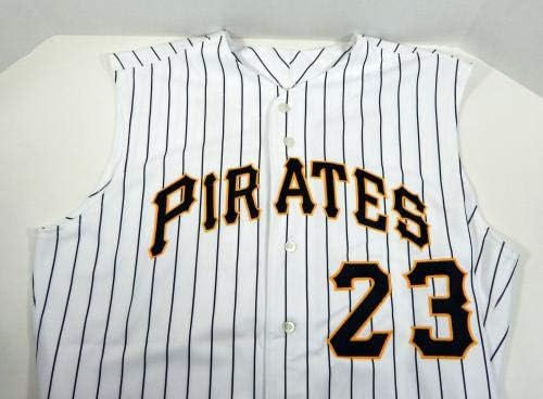 2010 Pittsburgh Pirates Vinnie Chulk 23 Igra izdana dres bijelog prsluka Pitt33046 - Igra korištena MLB dresova
