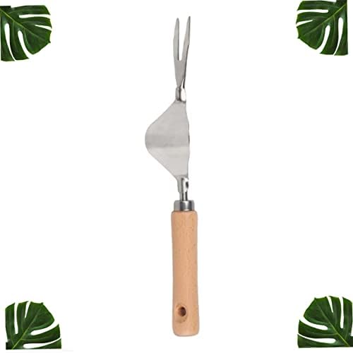 2kom kašičica za travnjak vrtni alat Ručna kosilica Vrtna kandža alat za uklanjanje korijena motika vrtni alat Izvlakač od nehrđajućeg