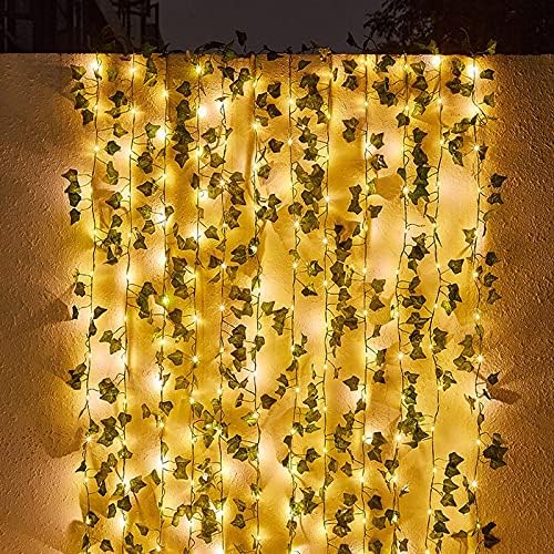 TJLSS solarna svjetla javorova lišća Fairy Lights 10m 100MLED /5M 50 LED vodootporna vanjska vijećnica za vijenac Božić za vrt ukras