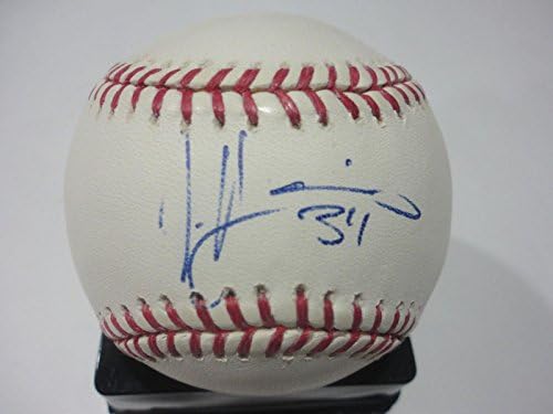 Jeff Harris Indijanci/Mariners potpisali su autogramirani M.L. Bejzbol w/coa - autogramirani bejzbol