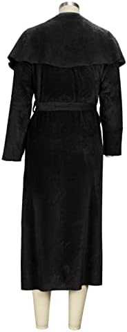 Jakna jesenske i zimske haljine dvodijelno labavo remen dugački kardigan odijelo mini plivanje suknja
