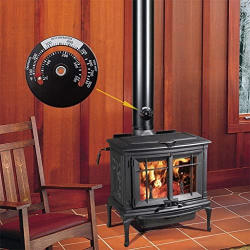 Termometar za pećnicu brojilo temperature s velikim zaslonom za peć na drva ventilator Kamin roštilj