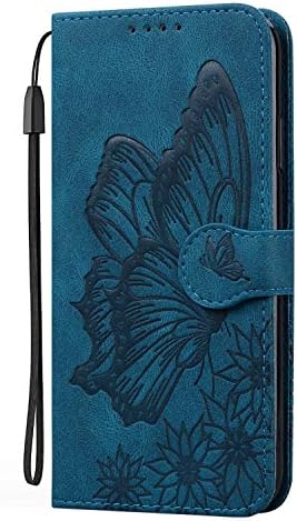CCSmall za Xiaomi Mi 11 Lite 5G torbica leptir za žene i djevojčice, berba leptir Umjetna koža s magnetskom kopčom ID torbicu za kreditne
