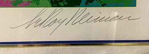 Giants -Broncos Classic LeRoy Neiman potpisao je Auto Serigraph - LE 132/375 w/ COA
