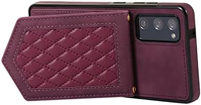 Torbica-novčanik XYX za Samsung S20 FE, remen preko ramena od umjetne kože, RFID-blokiranje nositelj kreditne kartice, torbica za memorijske