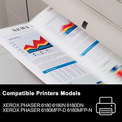 Toner velikog kapaciteta Phaser 6180 Black, kompatibilan sa Xerox 113R00726 za printer Xerox Phaser 6180 6180N 6180DN 6180MFP-D 6180MFP-N