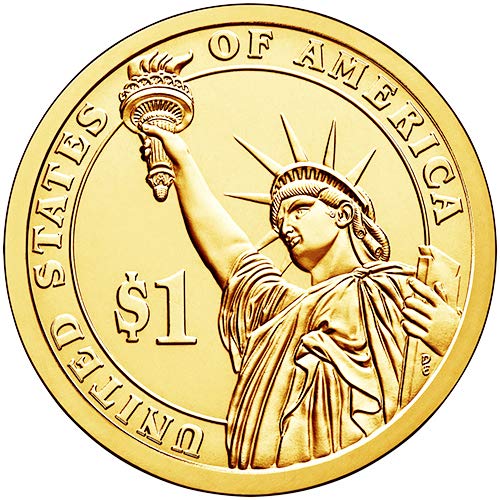2010. D Pozicija B saten završite Franklin Pierce predsjednički dolar izbora necirkulirane američke metvice