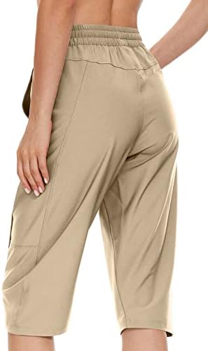 Jeneary ženske duge kratke hlače od 15 Bermuda kratke hlače ispod koljena brzo suhe na otvorenom dugim golf planinarskim kratkim hlačama