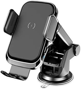 PDGJG Mobile Telefon Live Emitirani nosač 15W držač telefona Charger Qi Fast Charger Sucker