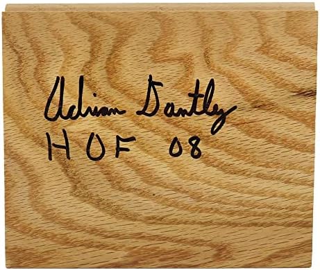 Adrian Dantley potpisao 5x6 komad kata w/hof'08 - NBA podne ploče