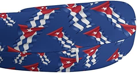 Kuba zastave putnički vrat jastuk memorija pjena u obliku zrakoplova jastuk za potporu glave