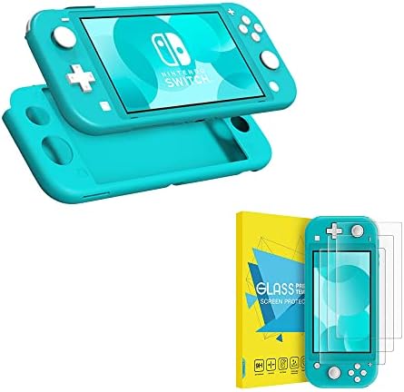 Moko futrola za komplet za Nintendo Switch Lite, silikonska zaštitna futrola za gumene gumene i zaštitni zaslon s 3 pakiranja kompatibilna