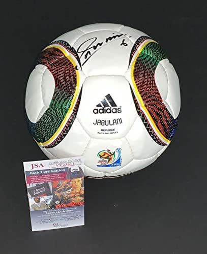 Andres Iniesta Španjolska potpisala 2010. godine FIFA Svjetskog kupa, nogometna lopta JSA CoA VV23811 - Autografirane nogometne lopte