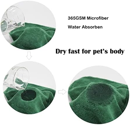 Ogrtač za sušenje pasa od mikrovlakana ručnik za brzo upijanje vode ručnik za kupanje za mačke ručnik za kupanje za kućne ljubimce