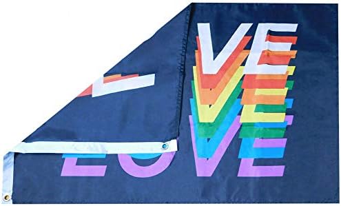Američka veleprodajna superstore crna ljubav ponos premium kvaliteta 100d tkani poli najlon 2x3 2'x3 'zastave zastave