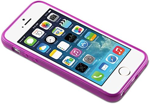 Cadorabo futrola kompatibilna s Apple iPhoneom 5 / iPhone 5S / iPhone SE u ružičastoj - otporni na udarce i ogrebotine TPU Silikonski
