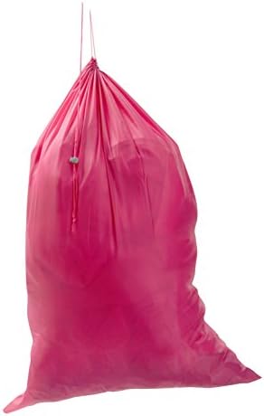 Vrhunska najlonska torba za rublje za teške uvjete&pojačalo;nbsp; nbsp;-košarica za rublje s vezicama - ružičaste potrepštine za dom