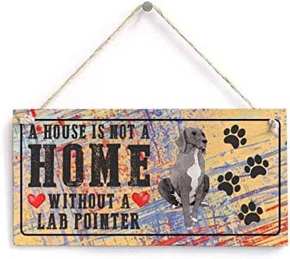 Ljubitelji pasa Citat potpisuju Beagle Kuća nije dom bez psa Smiješni Wood Dog Sign Spomen plaka Spomen plak rustikalni kućni znak