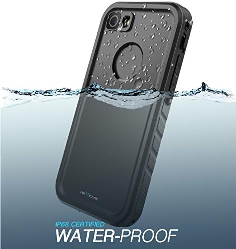 Nexcase iPhone 7 futrola, vodootporna robusna futrola s ugrađenim zaslonskim zaštitnikom kompatibilnim s Apple iPhoneom 7
