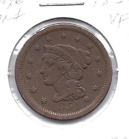1854. * vf * veliki cent