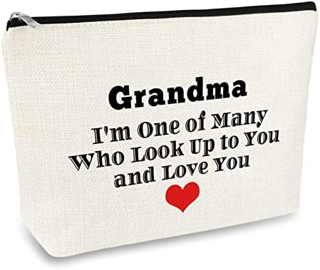 Baka rođendanski pokloni baka za šminku torbu majčin dan darovi od unuka unuka Dan zahvalnosti Božićni poklon za baku Nana Grammy Cosmetic