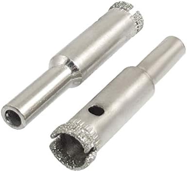 2pcs dijamantne bušilice 10mm 25/64 za pločice od stakla za boce od 10mm pila za rupe(2 pieze od 10mm dijamantne šipke 25/64 '