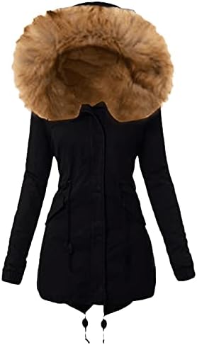 Nokmopo jakna žene ženski kaput ženke zima debela dugačka jakna s kapuljačom overcoat ženske zimske kapute