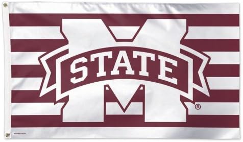 Wincraft NCAA Mississippi Državno sveučilište 14596115 Deluxe zastava, 3 'x 5'