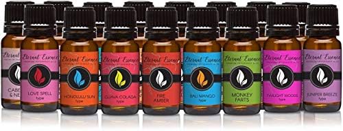Stanje uma za odmor - set od 16 vrhunskih ulja za miris - vječna esencijalna ulja