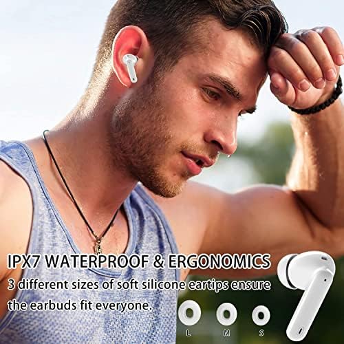 Bežične slušalice A40 Pro, Bluetooth slušalice s aktivnim buke, ugrađeni mikrofon za punjenje s antenskim torbica, slušalice sa stereo