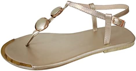 Kingtowag ženske cipele casual traka ljetne flip sandale otvorene kopče rimski nožni prst ženske sandale sandale za žene široke žene