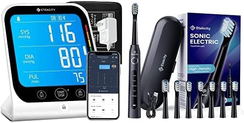 Etekcity Monitori za krvni tlak za kućnu upotrebu i sonicare električna četkica za zube
