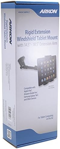 Arkon Tablet dugačka ručka za usisavanje vjetrobranskog stakla za ipad Pro iPad Air iPad 2 Galaxy Tab Pro 12.2 Maloprodaja crno