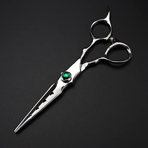 Škare za rezanje kose, 6inch Professional Japan 440C Čelični škara zeleni dragulj Škare za kosu za kosu frizura za brijač za rezanje