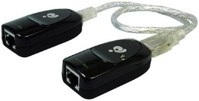 Produžni kabel za Ethernet IOGEAR USB 2.0 198FTt - Cat5e /Cat6/CAT7 - Kompatibilan s TAA - softver nije potreban - Kompatibilan sa