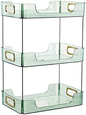 Fizzoqi Nordic Creative Light Luksuzni stalak za skladištenje zelena/siva kozmetička kutija za odlaganje Moderna minimalistički stalak