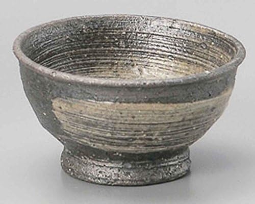 Četka 2.6inch sake cup siva keramika napravljena u Japanu