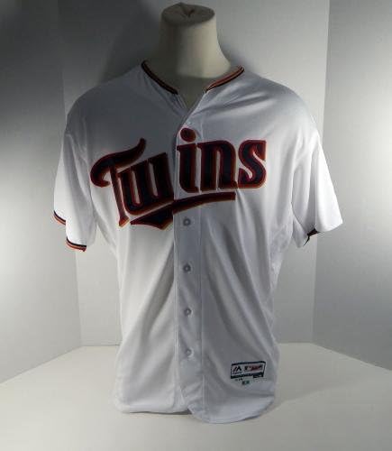 Minnesota Twins Mason Melotokis 74 Igra izdana White Jersey - igra korištena MLB dresova