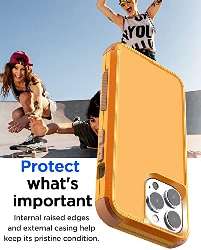 AICASE Robusna futrola za iPhone 13 Pro Max/12 Pro Max, teškim 3-slomnim džepnim izdržljivim izdržljivim zaštitnim zaštitom od udara/kapljicom