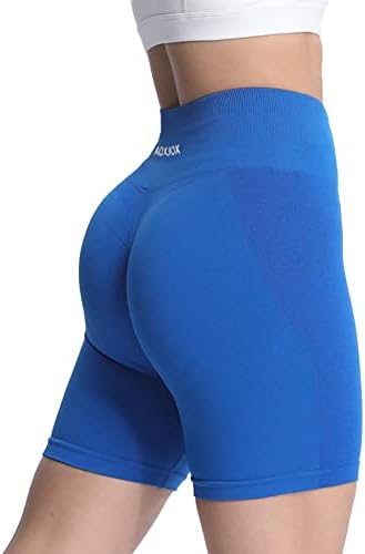Aoxjox Scrunch trening kratke hlače za žene bešavne imovine Podizanje kratke teretane trčanje aktivno vježbanje fitness joga kratke