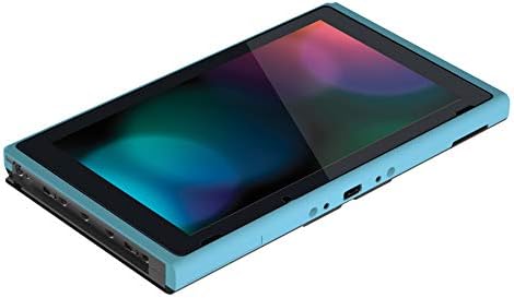 Ekstrematično nebo plava šareni zaštitnik zaslona za granični zaslon + Zamjenski prednji okvir školjke za Nintendo Switch Console s