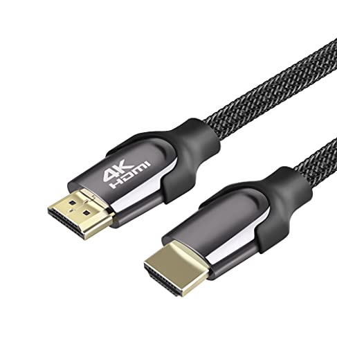 Yayoo 4K HDMI kabel za velike brzine, 18 GBPS velike brzine HDMI 2.0 Pleteni HDMI kabel, 4K @ 60Hz, 2k 1080p & ARC, kompatibilan s