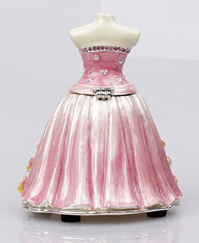 ZNewlook princeza haljina trinket kutija Princess Metal Triket Box kolekcionar